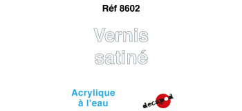 DECA8602 - Vernis satiné - Decapod