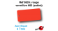 DECA8624 - Rouge vermillon 605 (satiné), Peinture acrylique à l'eau - Decapod