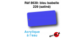 DECA8639 - Bleu Isabelle 229 (satiné), Peinture acrylique à l'eau - Decapod