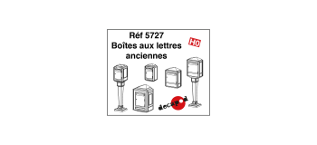 DECAPOD DECA5727 - Boîtes aux lettres anciennes