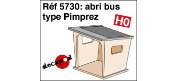 DECAPOD DECA5730 - Abris bus type Pimprez