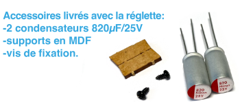 DECA6502 - Réglette d'éclairage pour B10 OCEM PL LSM - Decapod