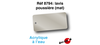 DECA8794 - Lavis poussière (mat), Peinture acrylique à l'eau - Decapod