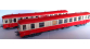 Modélisme ferroviaire : LS MODELS 10037 - Autorail diesel EAD X4434 + XR8355 SNCF rouge/crème 