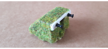 DEP-Heurtoir - Heurtoir avec flocage herbes - Easy-Miniatures