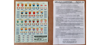 DEP-87.52 - Blason de parrainages BB 22371 - 22387 - Easy-Miniatures