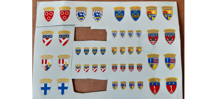 DEP-DCT8714 - Blason de parrainages Divers SNCF 2 - Easy-Miniatures