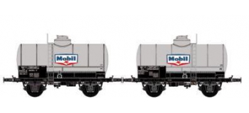 Train électrique : LS MODELS 330445 - Set deux wagons citernes 