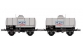 Train électrique : LS MODELS 330445 - Set deux wagons citernes 