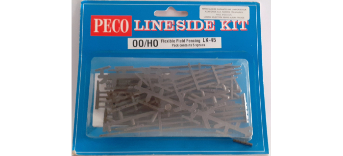 DEP-LK45 - Clotures, Peco - Easy-Miniatures