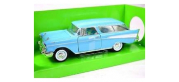 Modélisme ferroviaire : OXFORD OX57001 - Chevrolet nomade 1957 pastel - blanc