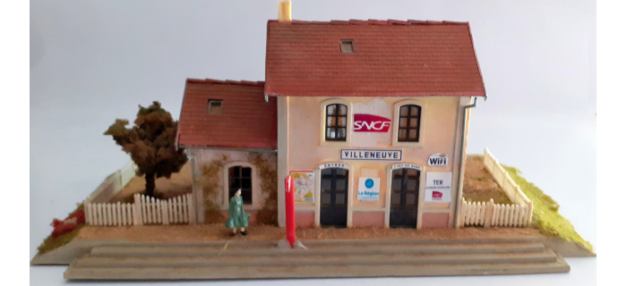 DEP-GARE2 - Gare Villeneuve - Easy-Miniatures