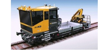 Train électrique : KIBRI KIB16100 - Locomotive de travaux avec grue
