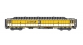 Train électrique :  LS MODEL -LSM40417 - Voiture OCEM livrée jaune/blanc, toit gris, logo 