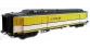 LS MODEL -LSM40418 - Voiture OCEM livrée jaune/blanc, toit gris, logo 