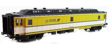 LS MODEL -LSM40419 - Voiture OCEM livrée jaune/blanc, toit gris, logo 