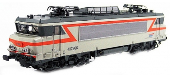 Train électrique : LS MODEL LSM10202S - Locomotive électrique BB 7306 livrée gris/orange digital son. 