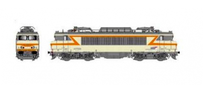 LS MODEL LSM10202S - Locomotive électrique BB 7306 livrée gris/orange digital son. 
