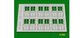 Modélisme ferroviaire : PROSES D-004 - Portes double