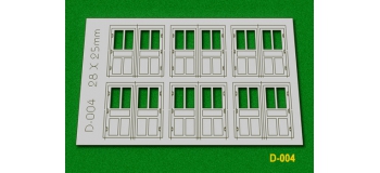 Modélisme ferroviaire : PROSES D-004 - Portes double