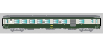 Modélisme ferroviaire : COLLECTION R37- R37-HO42003 - Voiture voyageurs UIC - B5D - Série 1