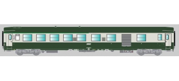 Modélisme ferroviaire : COLLECTION R37- R37-HO42004 - Voiture voyageurs UIC - B5D - Série 1