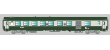 Modélisme ferroviaire : COLLECTION R37- R37-HO42006 - Voiture voyageurs UIC - B5D - Série 1