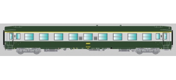 Modélisme ferroviaire : COLLECTION R37- R37-HO42010 - Voiture voyageurs UIC - A9 - Série 1