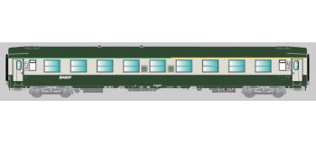 Modélisme ferroviaire : COLLECTION R37- R37-HO420013 - Voiture voyageurs UIC - A4B5 (exA9) - Série 1