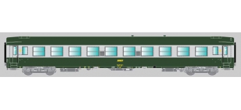 Modélisme ferroviaire : COLLECTION R37- R37-HO420017 - Voiture voyageurs UIC - B10 - Série 1