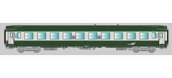 Modélisme ferroviaire : COLLECTION R37- R37-HO420021 - Voiture voyageurs UIC - B10 - Série 1
