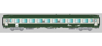 Modélisme ferroviaire : COLLECTION R37- R37-HO420022 - Voiture voyageurs UIC - B10 - Série 1
