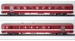Modélisme ferroviaire : R37- R37-HO420028 - Voiture voyageurs UIC A7D 51 87 81-70 415-1 (cadres de baies peints en rouge, portes d'origine) - Gérance : PARIS MASSENA - Région : SUD-OUEST