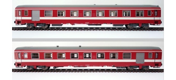 Modélisme ferroviaire : R37- R37-HO420030 - Voiture voyageurs UIC A7D 51 87 81-70 413-6 (cadres de baies acier, portes d'origine) - Gérance : PARIS OURCQ - Région : EST