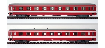 Modélisme ferroviaire : R37- R37-HO42040 - Voiture voyageurs A9 51 87 19-90 335-4 (frein magnétique, portes d'origine) - Gérance : PARIS MASSENA - Région SUD-OUEST 