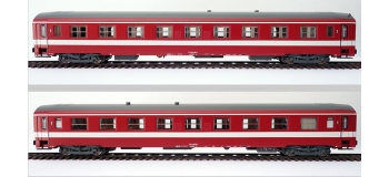 Modélisme ferroviaire : R37- R37-HO42041 - Voiture voyageurs A9 51 87 19-90 338-8 (frein magnétique, portes d'origine) - Gérance : PARIS MASSENA - Région SUD-OUEST 