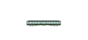 Modélisme ferroviaire : R37 - R37-HO42112 -Voiture voyageurs UIC B9c9x 51 87 44-70 777-2 - Ep IV Gérance : TOURCOING - Région NORD