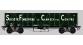 Modélisme ferroviaire : COLLECTION R37-HO43003 - Coffret de 2 wagons tombereaux «Clamecy » Ep. III Société Forrestière de Clamecy et du Centre