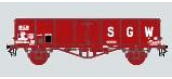 Modélisme ferroviaire : COLLECTION R37-HOP43006C - Coffret de 2 tombereaux TH30 SGW Ep. III  SWw 5575956 + SWw 5575901