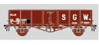 Modélisme ferroviaire : COLLECTION R37-HOP43006C - Coffret de 2 tombereaux TH30 SGW Ep. IV  El 882-3 + El 068-9