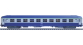 Modélisme ferroviaire : R37 - R37-HO42114C - Voiture voyageurs B9c9x 51 87 59-70 619-6 - Ep IV/V Gérance : PARIS CONFLANS - Région SUD-EST