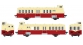 Modélisme ferroviaire : R37 Collection R37-HO41012 - Autorail X BD 5656 version à faces ondulées, dépôt de Nîmes (rouge crème)  Ep IIIc