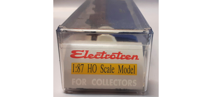 DEP-EL1442K - Wagon plat RENFE avec container GEFCO - Electrotren