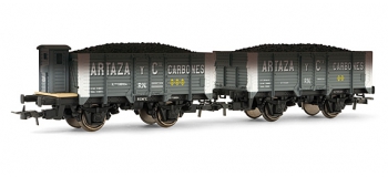 electrotren EL19002 Coffret 2 wagons vieillis, série X, RENFE