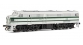 electrotren EL2450S Locomotive Diesel 1818, verte et argent, RENFE