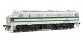 electrotren EL2450 Locomotive Diesel 1818, verte et argent, RENFE