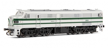 electrotren EL2451 Locomotive Diesel 1818, verte et argent, RENFE