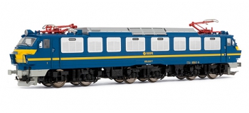 electrotren EL2582D Locomotive Electrique 251.006, bleu et jaune, RENFE
