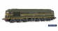 ELECTROTREN 2818S Locomotive Diesel CC 65526, SNCF, DC Digital Son