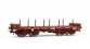 modelisme ferroviaire electrotren EL5163 Wagon plat, type Rmms, avec 8 ranchers